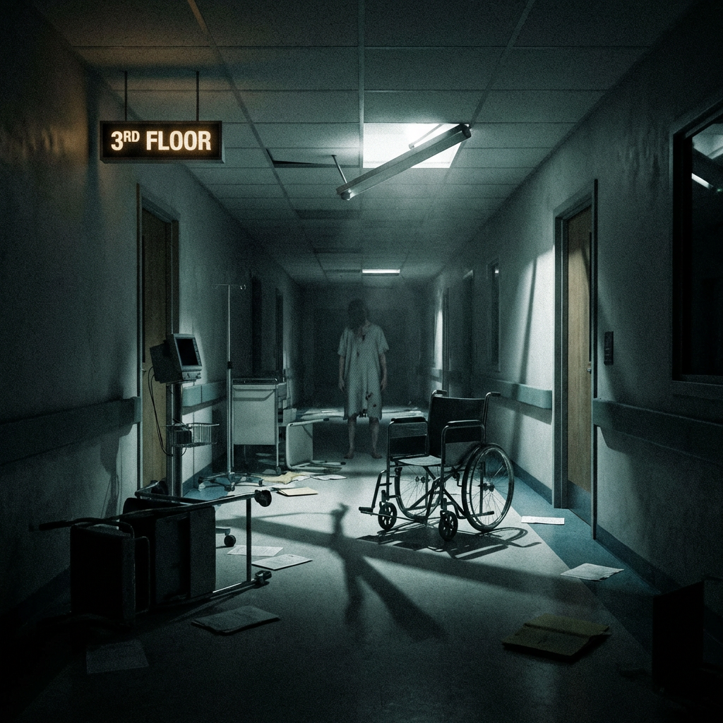 Hospital third floor horror scene